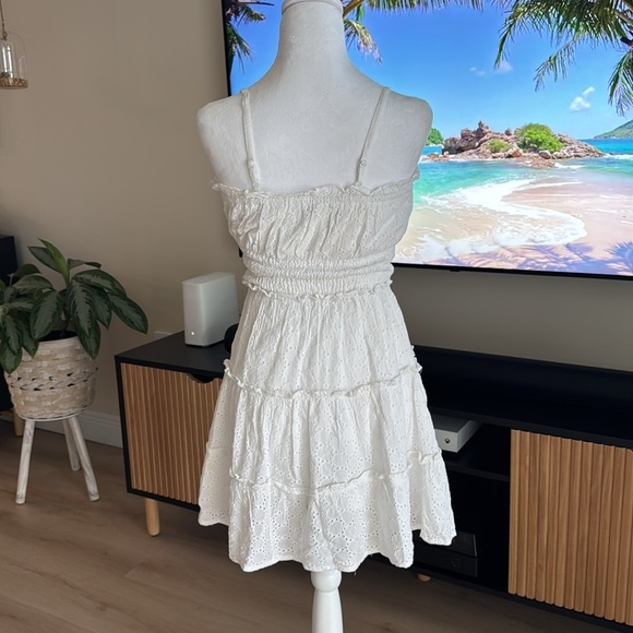 White Eyelet Dress - Picture 2 of 7